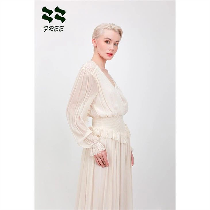 long sleeve dress elegant