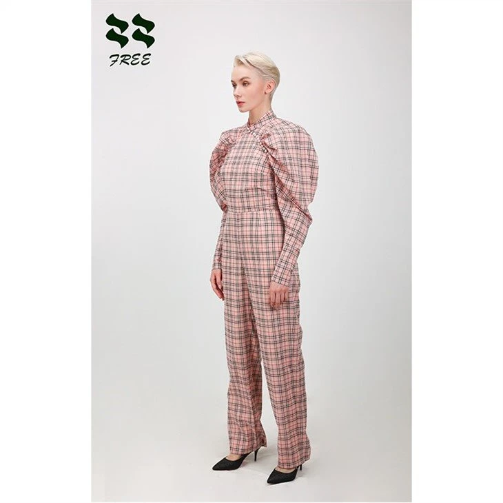 casual jumpsuit long sleeve